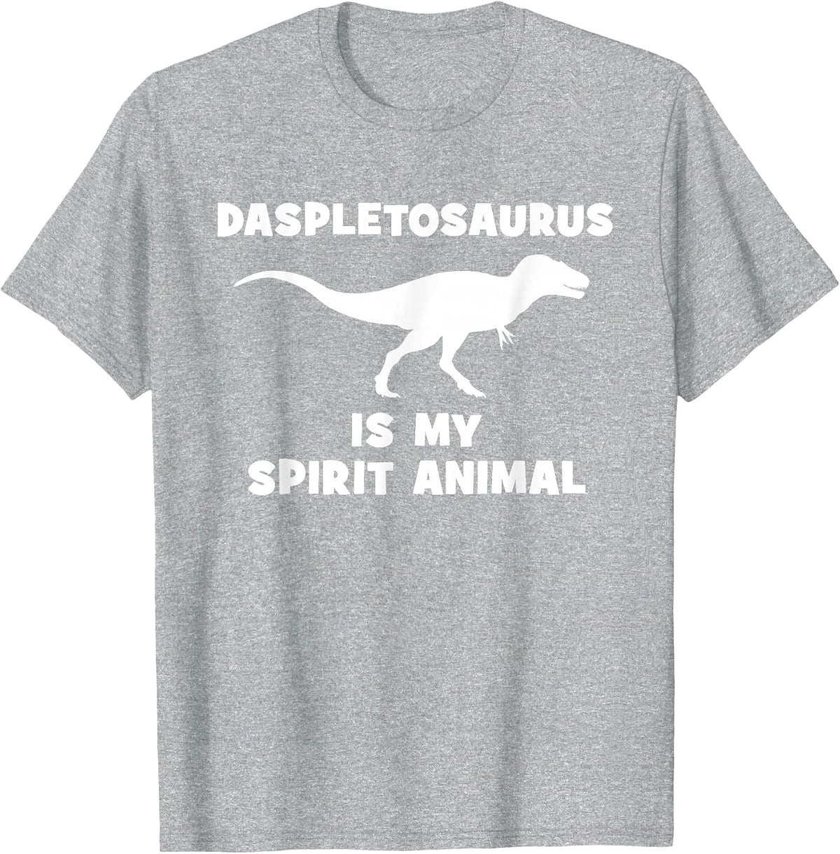 Daspletosaurus Dinosaur T-Shirt - Heather Grey