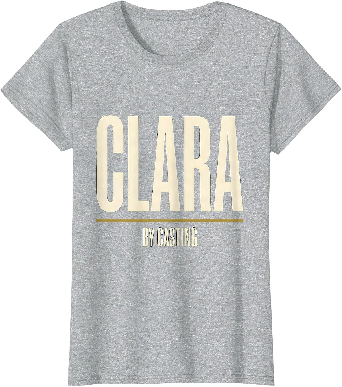 Women's Clara By Casting Nutcracker Dance Family Cast Keepsake T-Shirt - Heather Grey