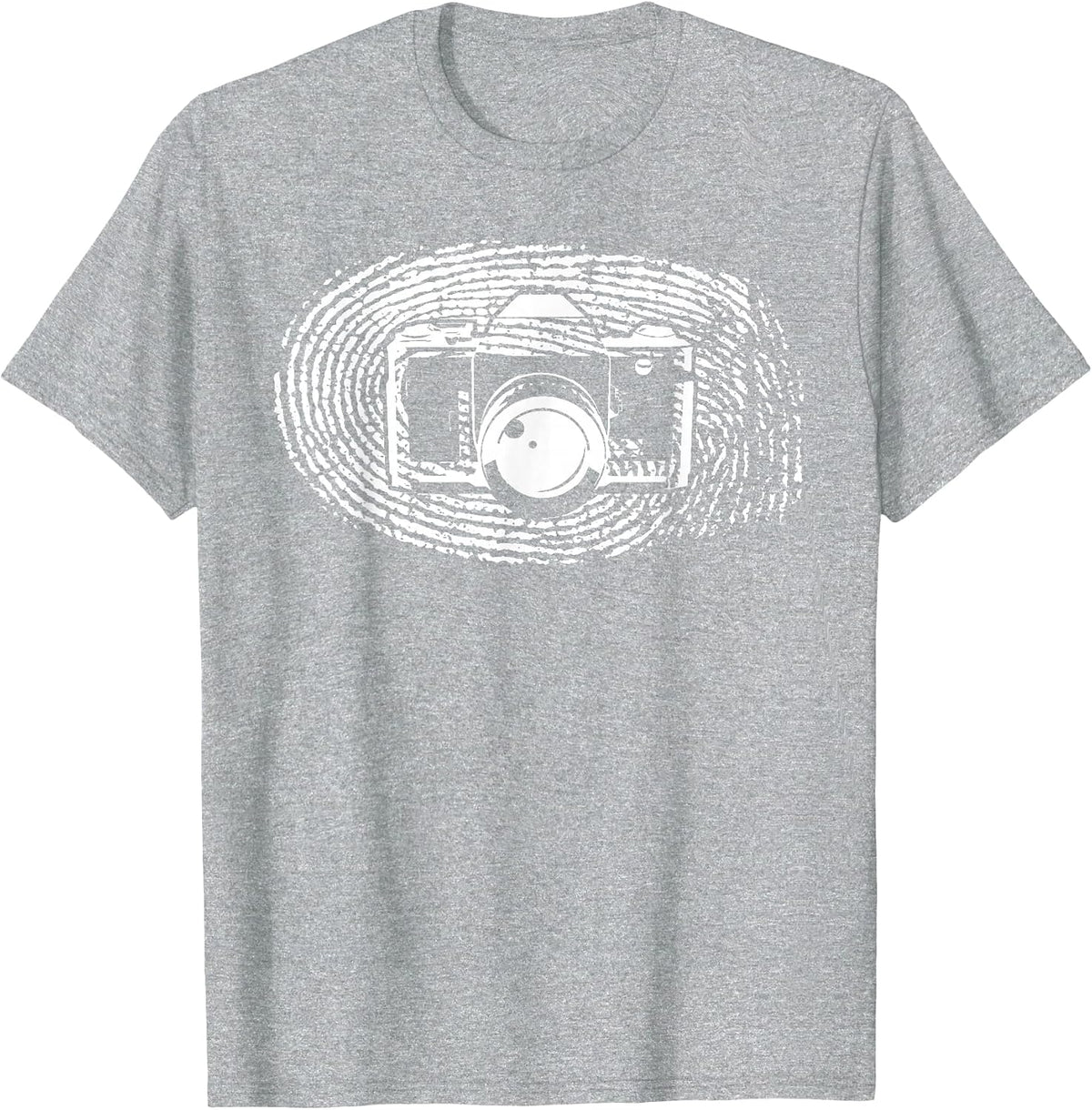 Crime Scene Photographer Forensic Photography T-Shirt - Heather Grey
