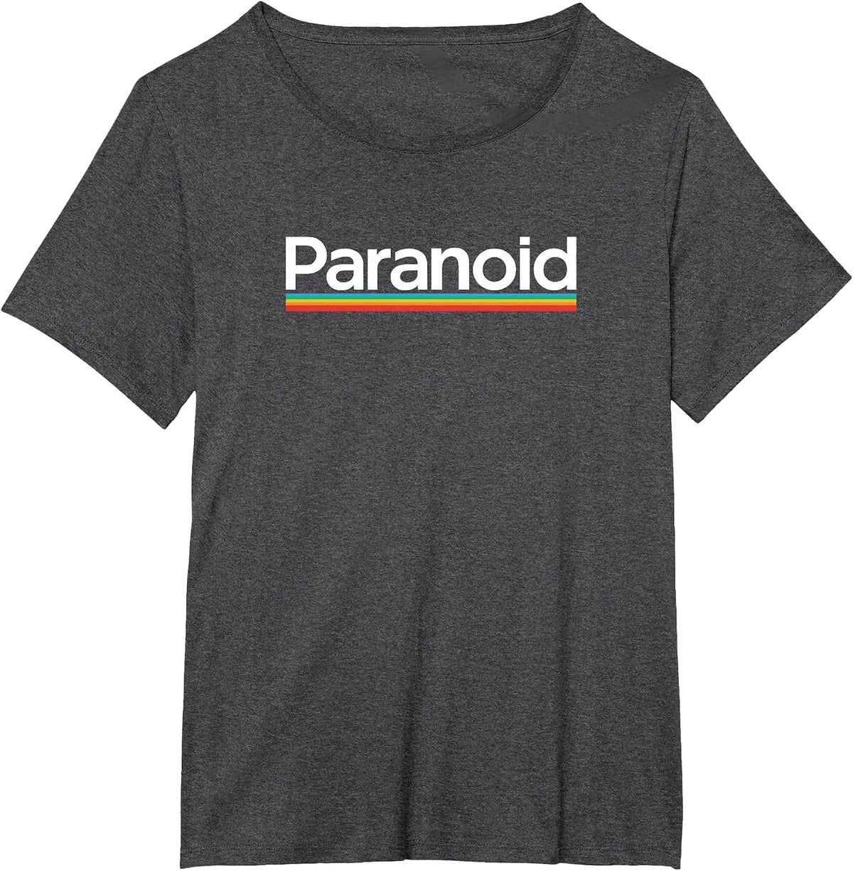 Paranoid Photography Vaporwave Aesthetic Streetwear Vintage T-Shirt - Dark Heather Grey