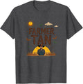 Farmer Tan: Rustic Sun-Kissed Countryside T-Shirt - Dark Heather Grey