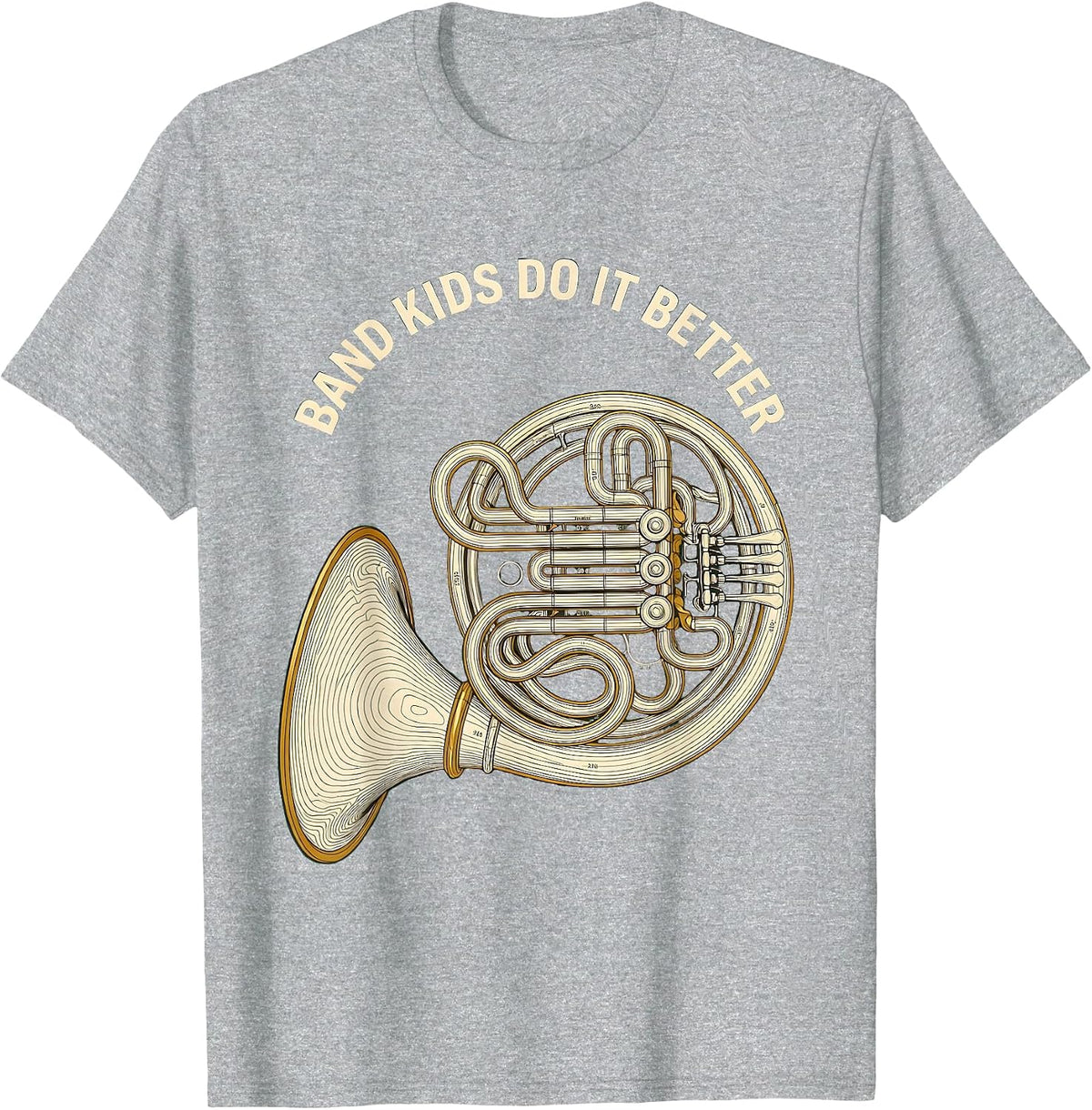 Men's Band Kids Do It Better Music Lover Design T-Shirt - Heather Grey