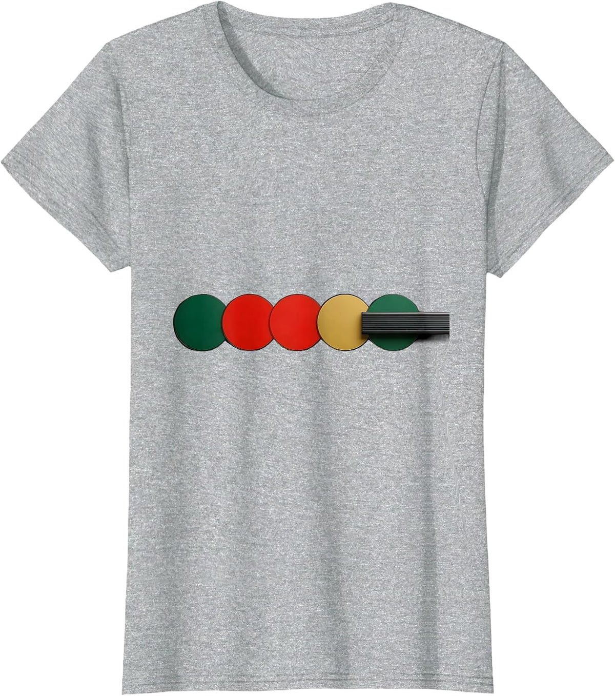 Women's Equality Greater Than Division Minimalist Math Symbol T-Shirt - Heather Grey