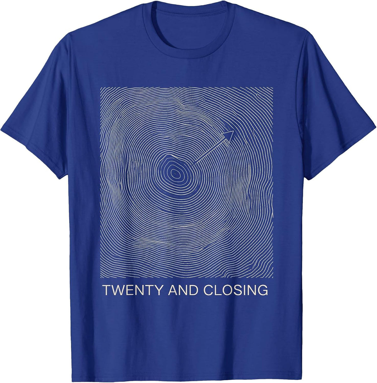Twenty And Closing Archery Bowhunting Deer Hunter Pride T-Shirt - Royal Blue