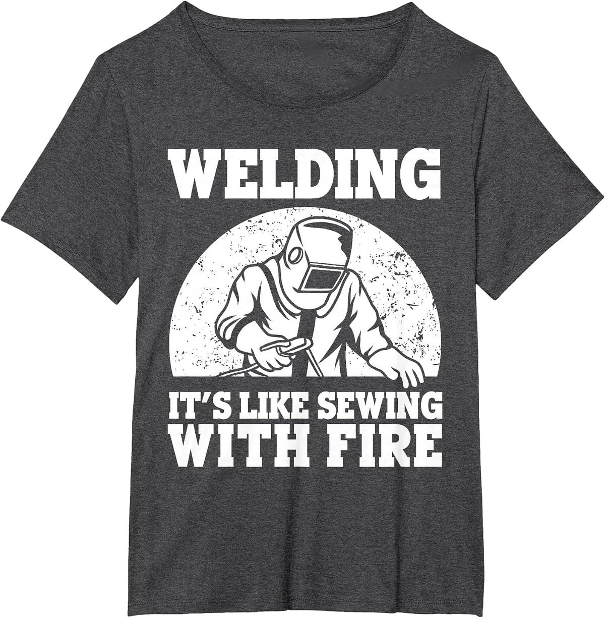 Best Welding Design for Men Women Welder Welding Metal Weld T-Shirt - Dark Heather Grey