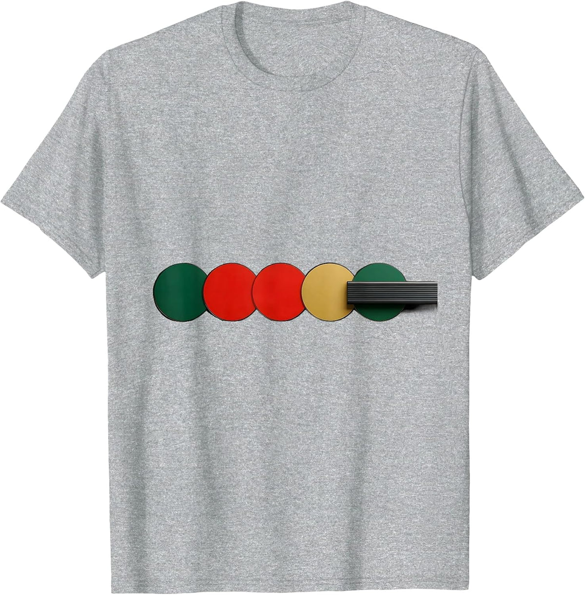 Men's Equality Greater Than Division Minimalist Math Symbol T-Shirt - Heather Grey