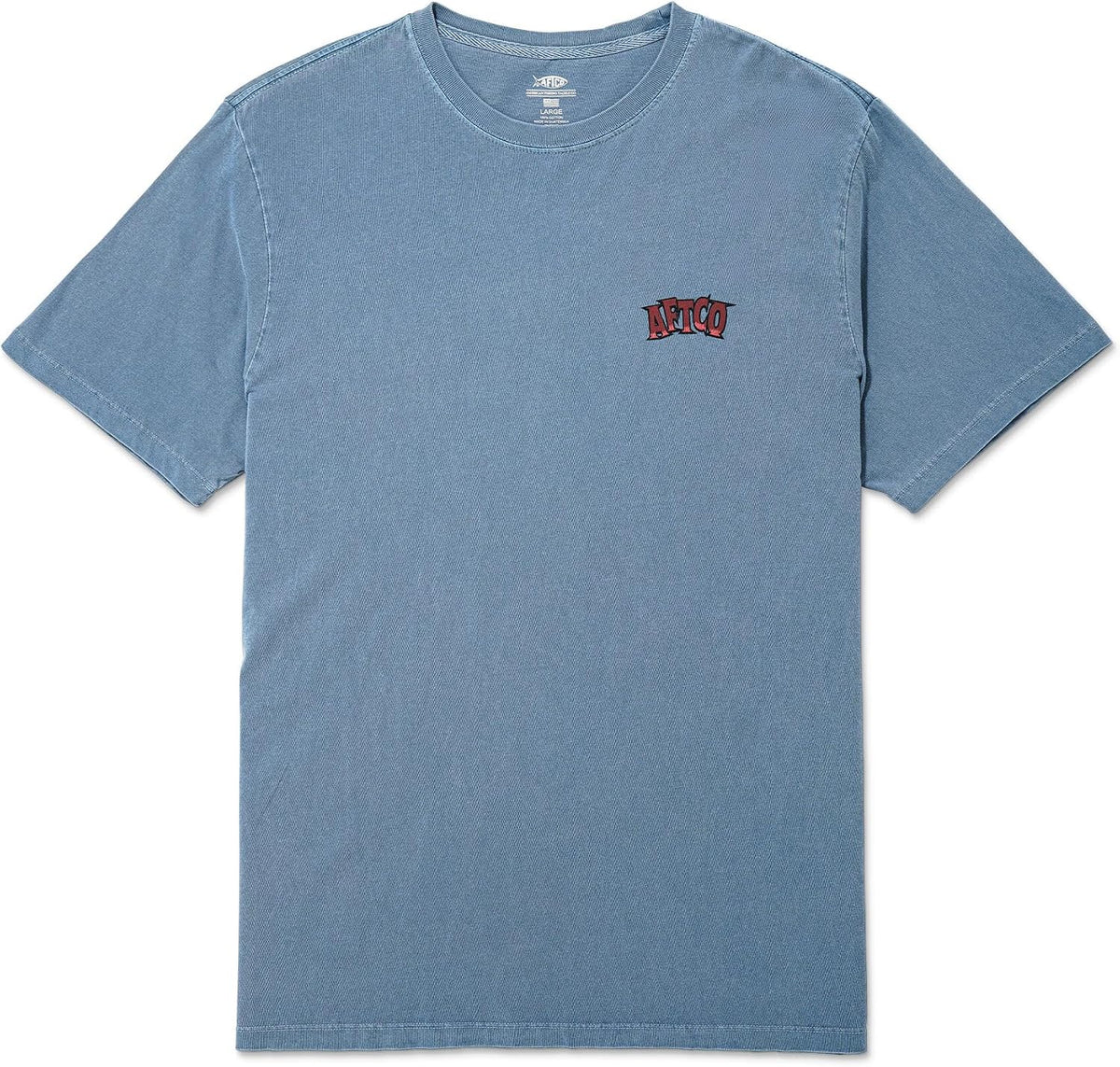 AFTCO Men's Sea Psycho SS Tee - size chart