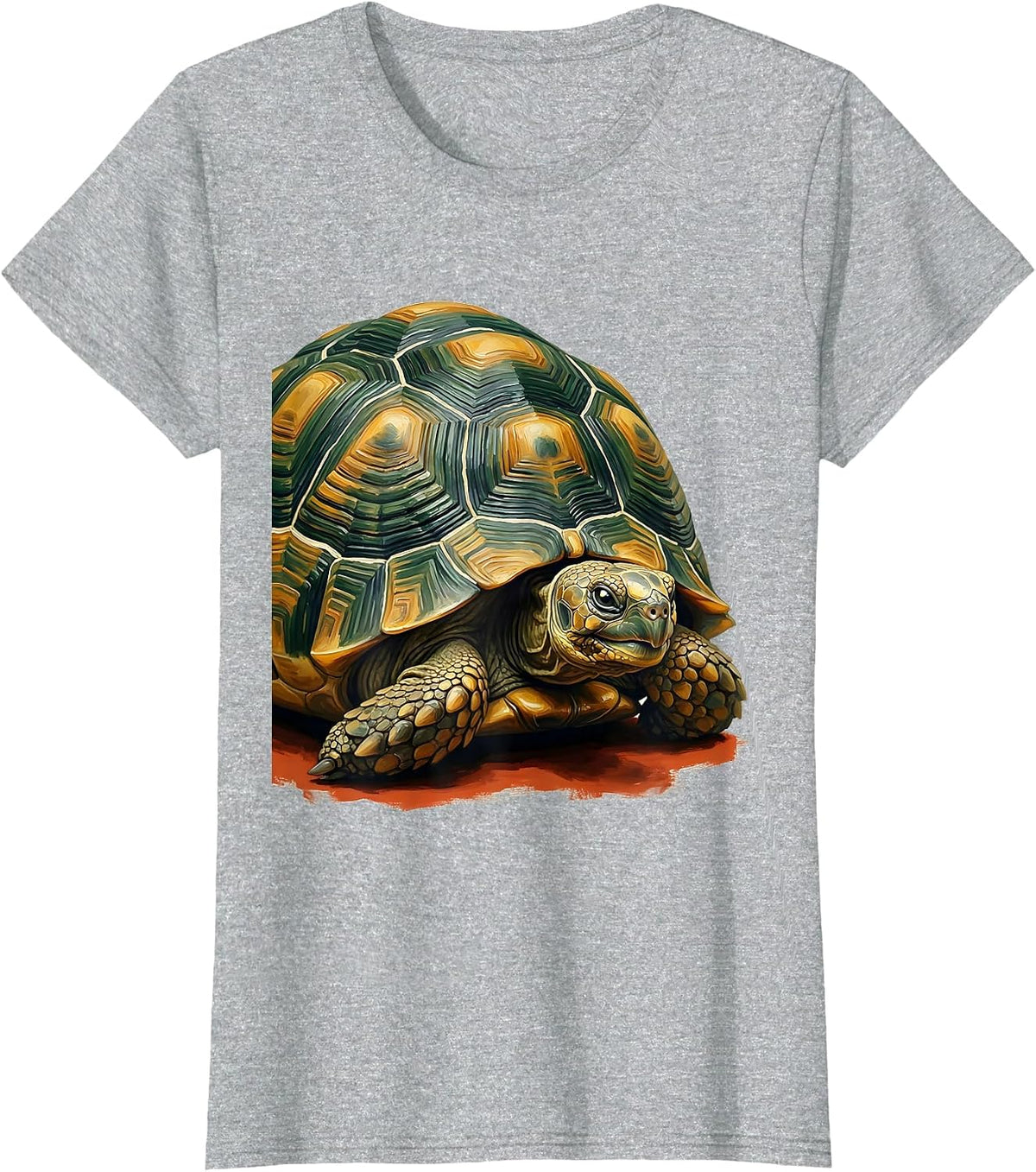Tortoise Lover Gift Funny Pet Owner Humor T-Shirt - Heather Grey