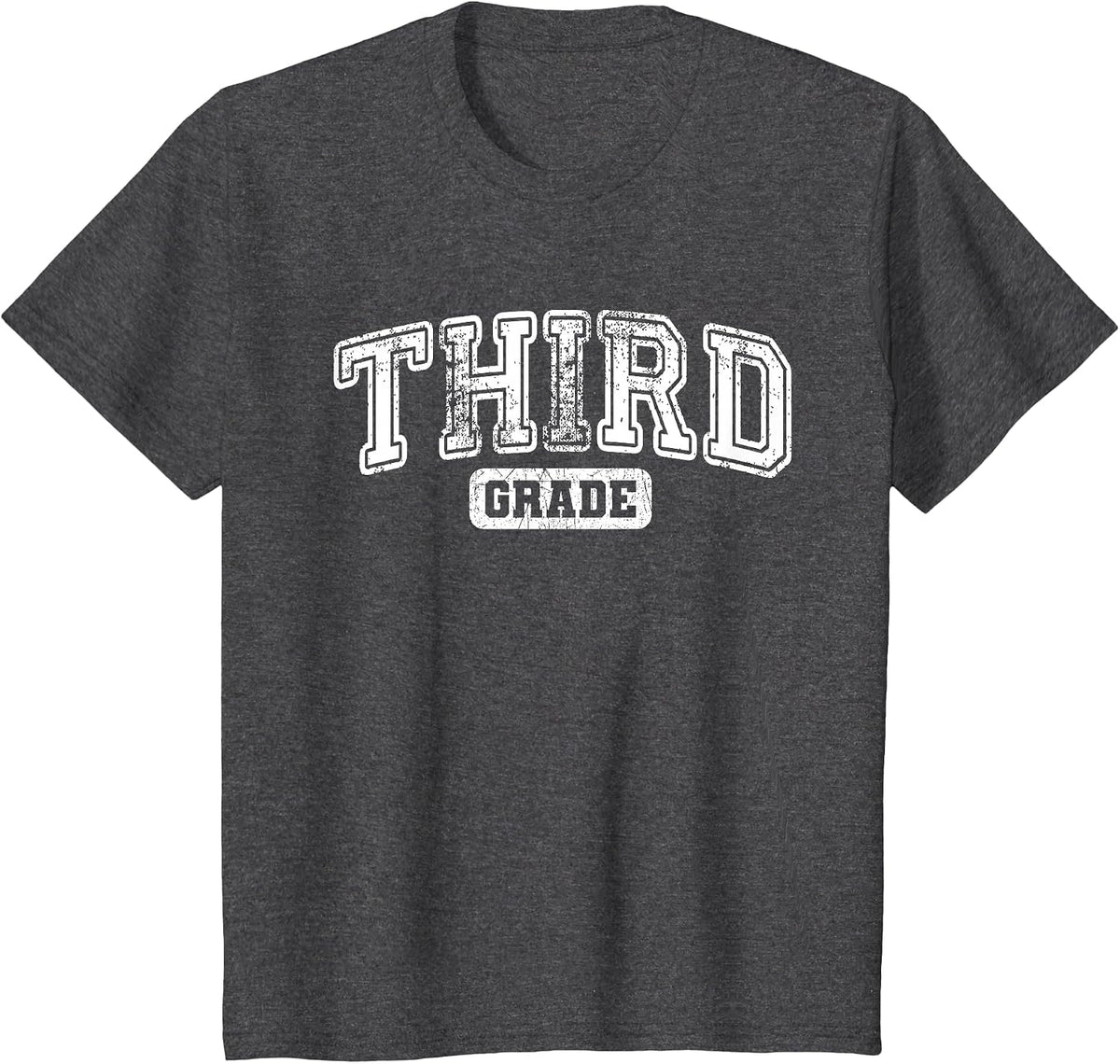 Third Grade Teacher First Day of 3rd Grade Back to School T-Shirt - Dark Heather Grey