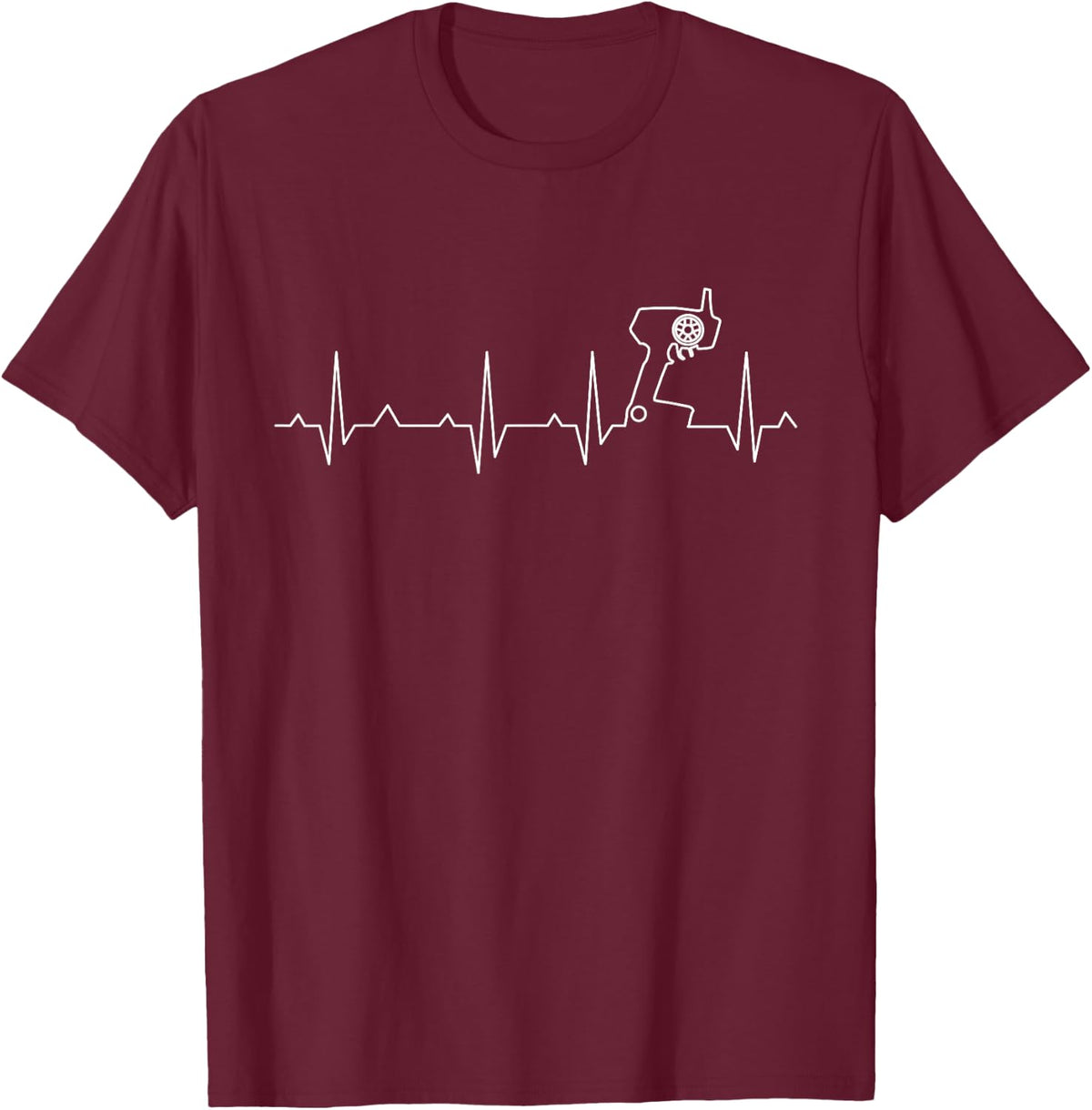 Remote Control T Shirt RC Car Truck Buggy Onroad Offoad gift T-Shirt - Burgundy