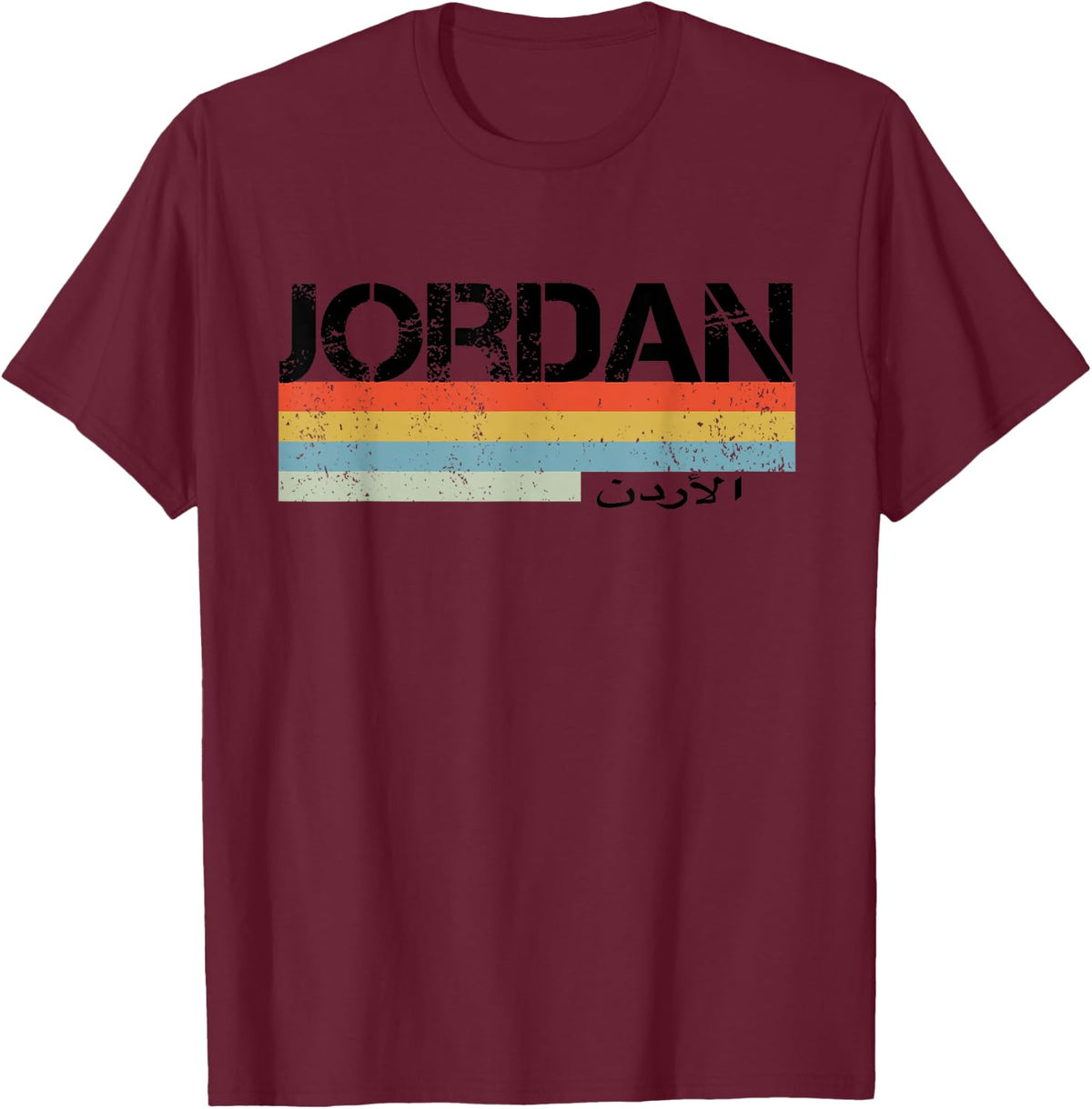 Jordan Country T-Shirt - Burgundy