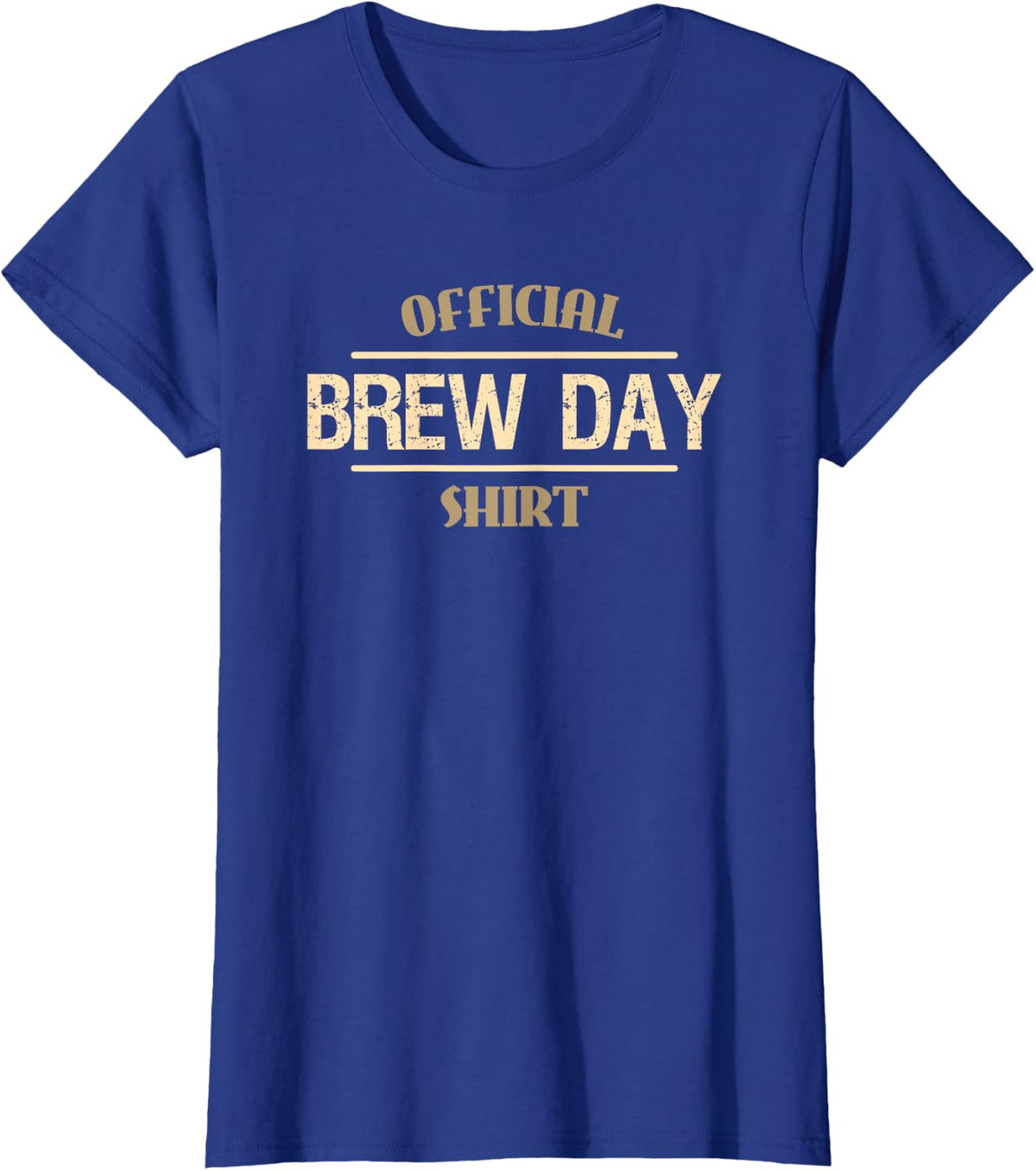 Funny Coffee Maker Merch for Brew Day - Barista Merch T-Shirt - Royal Blue