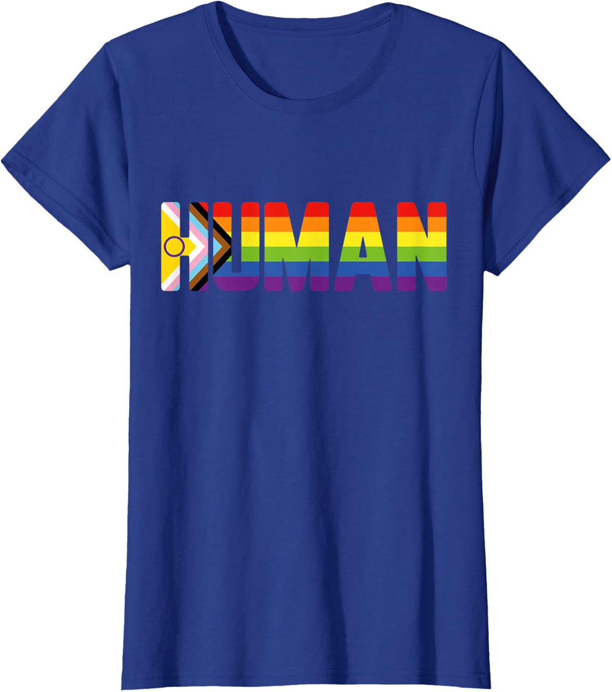 LGBTQ+ Pride Month Inclusivity T-Shirt - Royal Blue