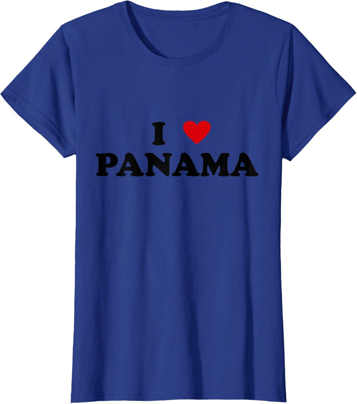 Country Heart Pride - Funny I Love Panama T-Shirt - Royal Blue
