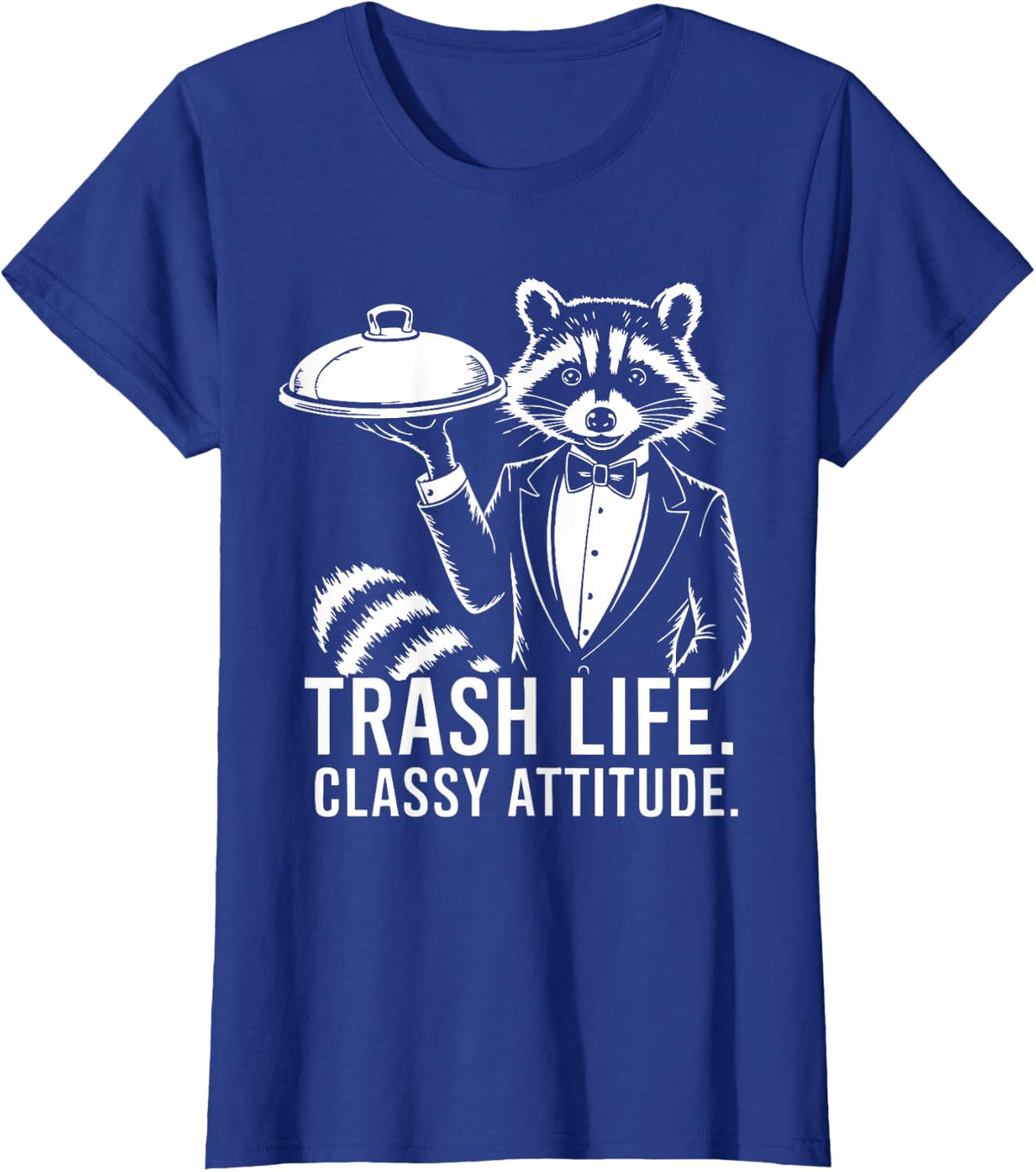 Trash Panda Raccoon Gifts Funny Raccoon Animal Humor Meme T-Shirt - Royal Blue