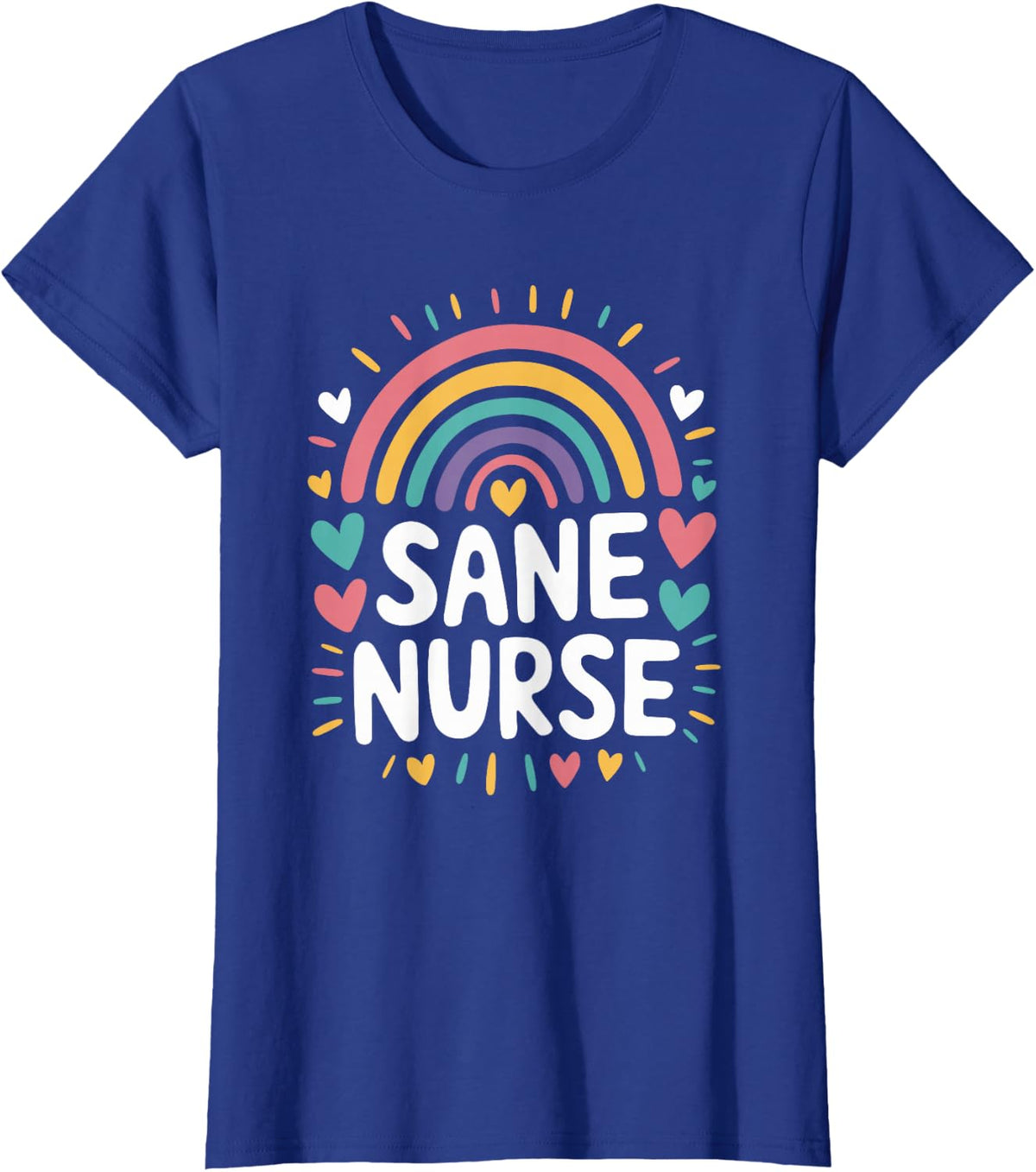 Forensic Nurse Examiner Tees and T Shirts for Sane Nurse Forensic Science Professionals - Royal Blue
