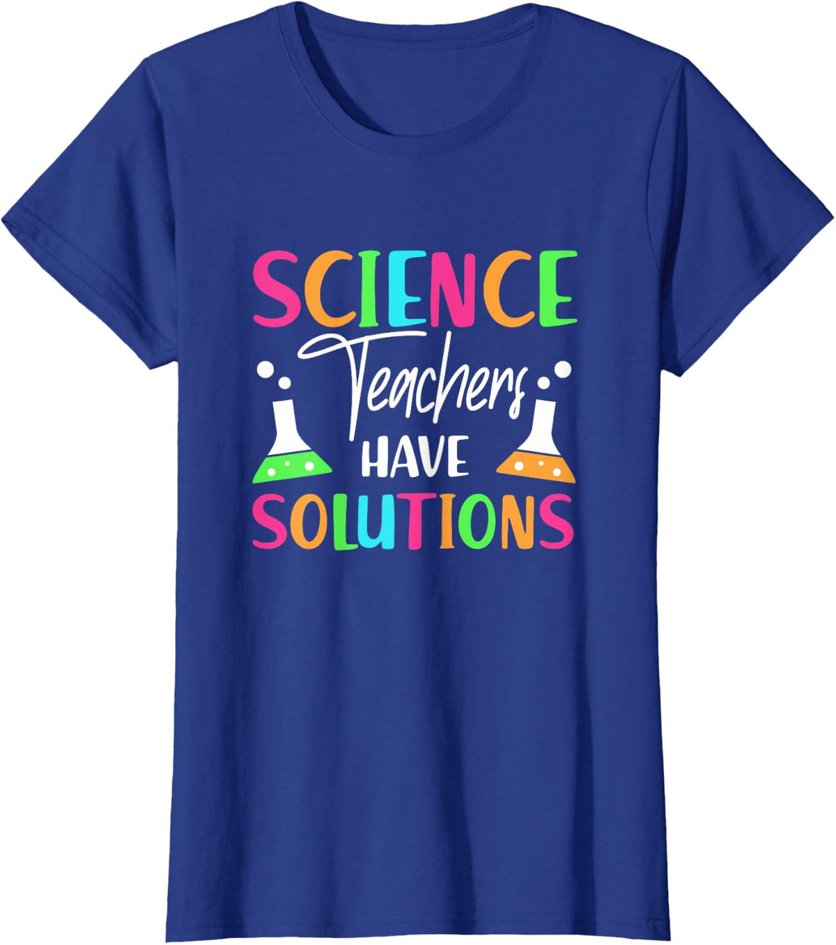 STEM Teacher Science T-Shirt - Royal Blue