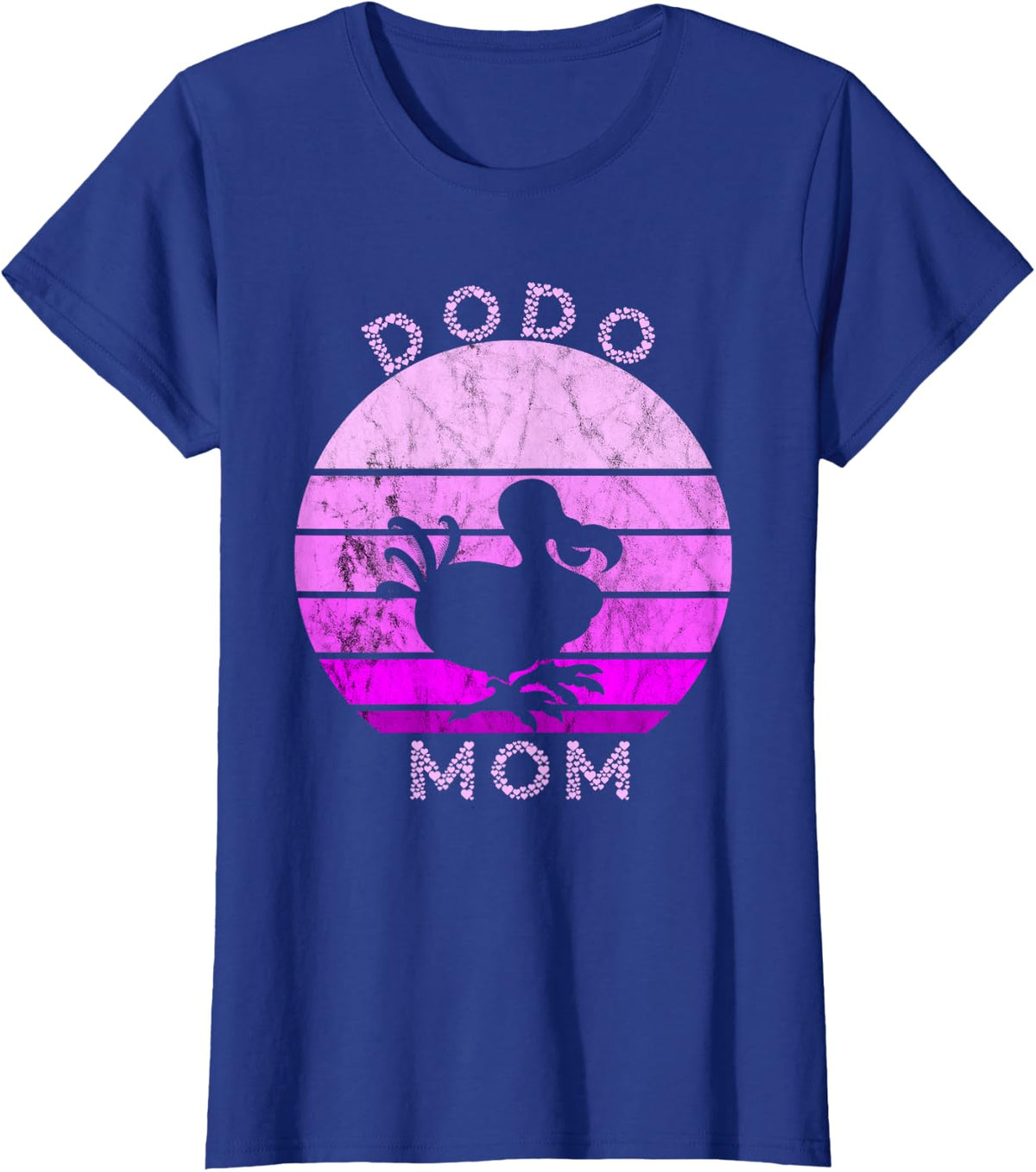 Dodo Mom Dodo Bird Retro Vintage Dronte Bird Mother T-Shirt - Royal Blue