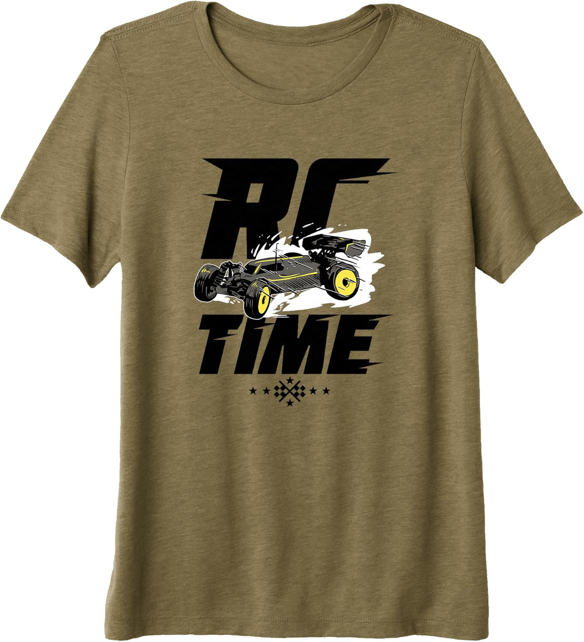 RC Car Racing Gift for an RC Racer Premium Tri-Blend T-Shirt - Olive Green