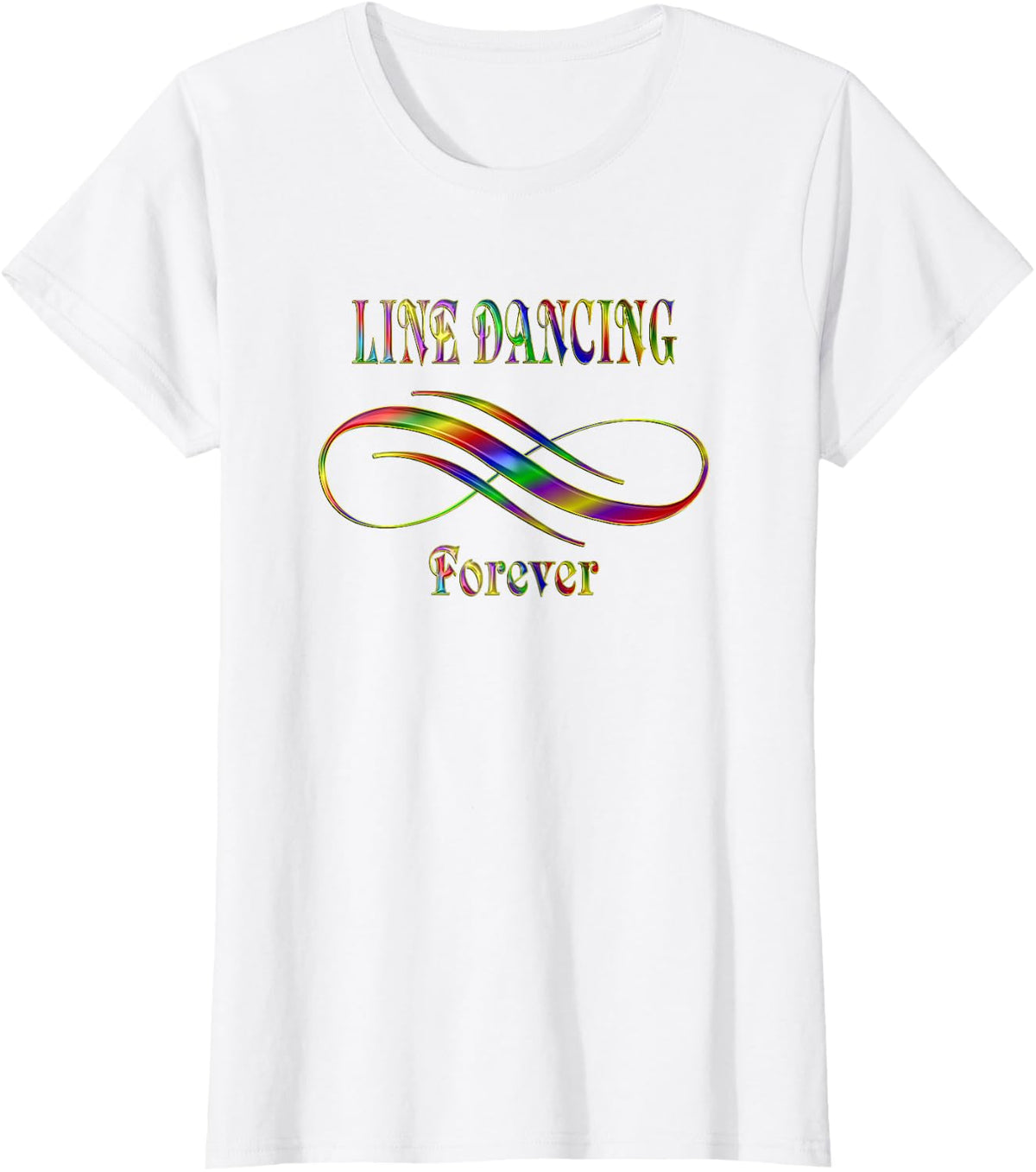 Line Dancing Forever T-Shirt - White