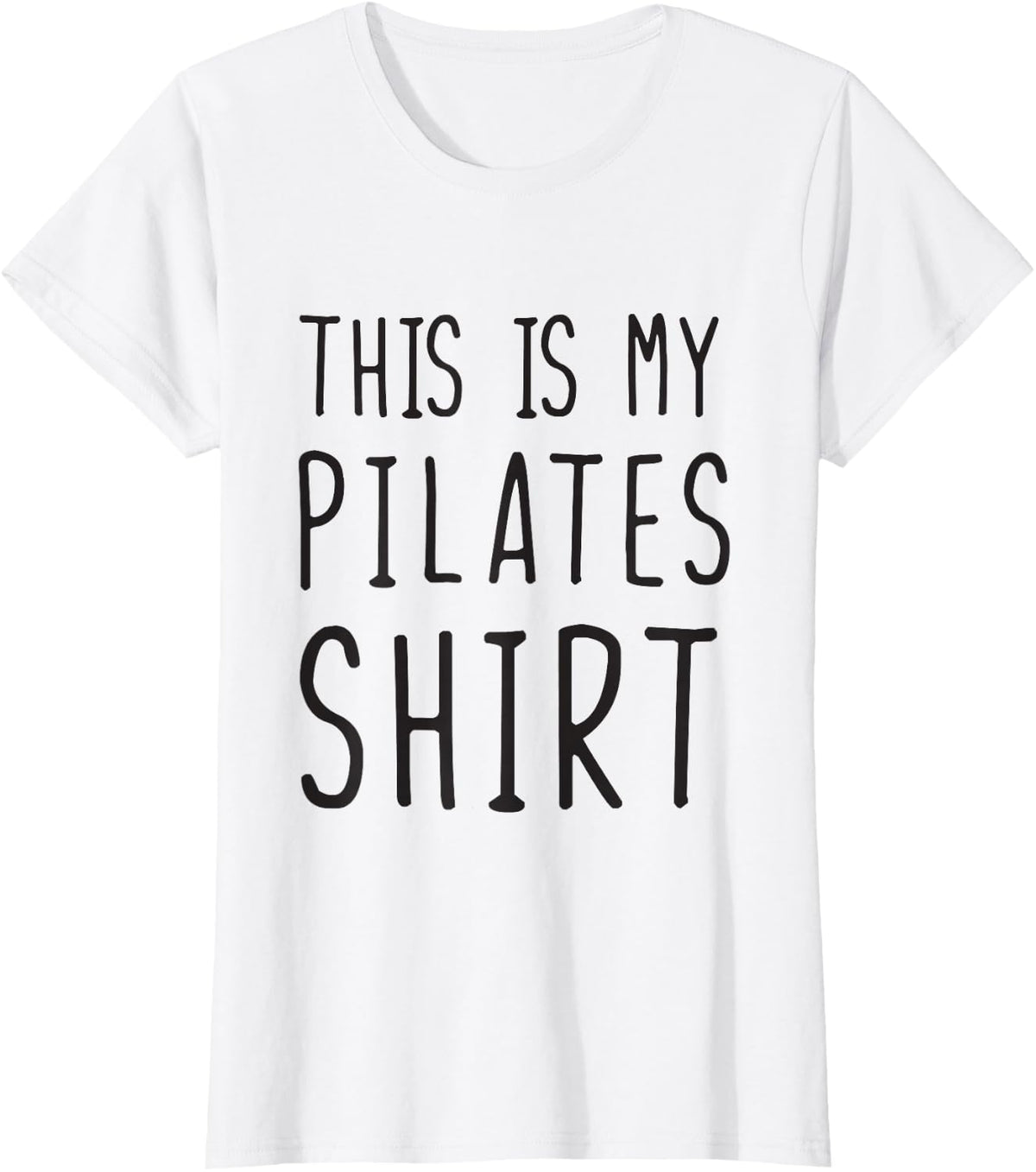 This Is My Pilates Shirt Funny Pilates T-Shirt - White