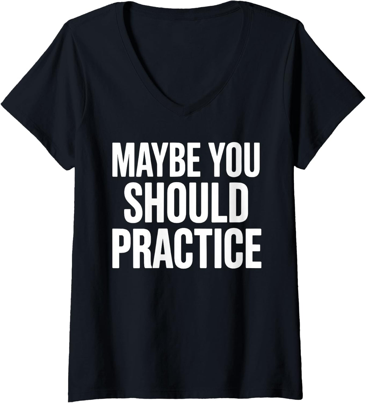 Women's Funny Music Teacher Art for Men Women Musician Music Teacher V-Neck T-Shirt - Black