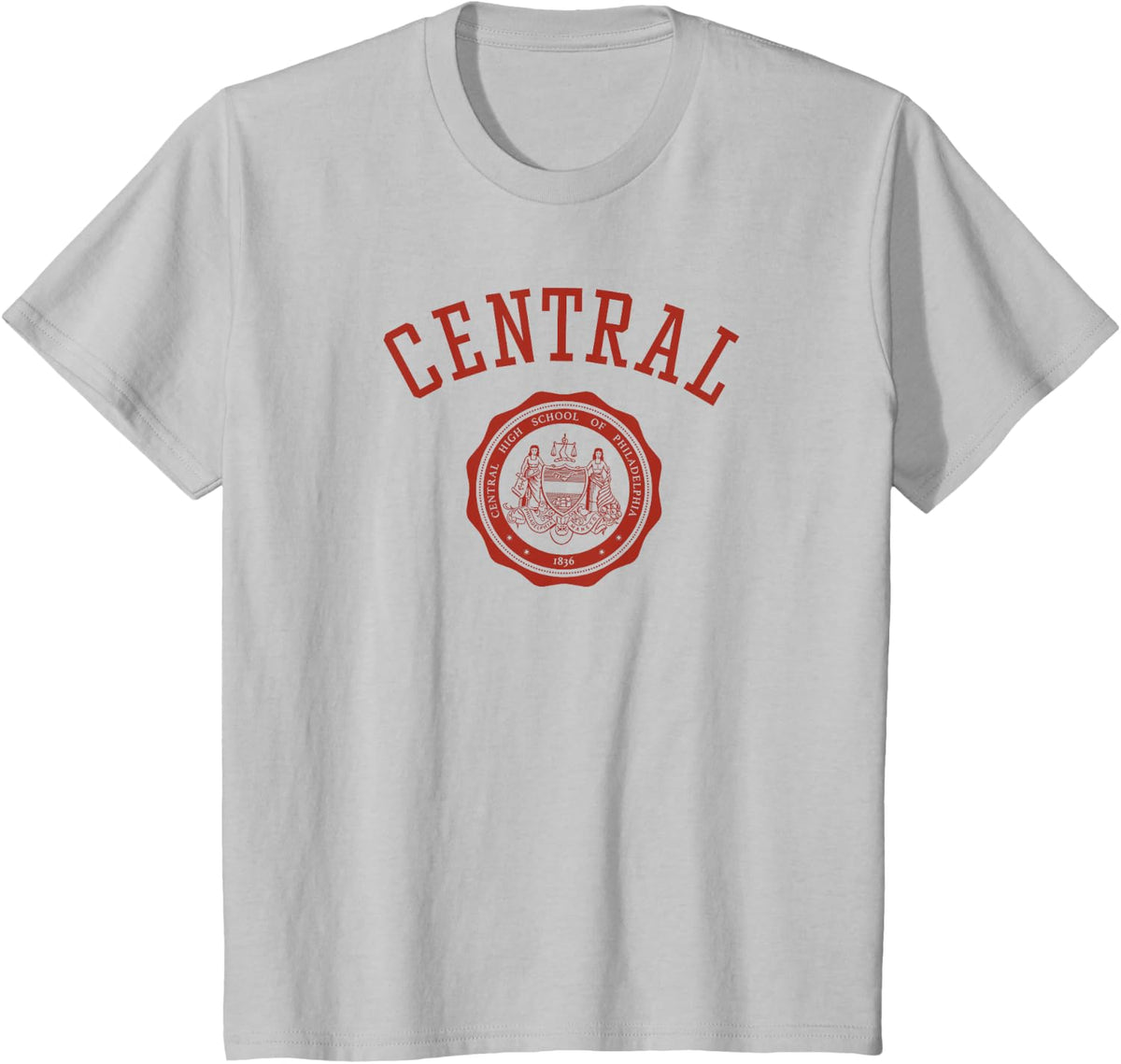 249! Classic Central High School T-Shirt - Silver Grey