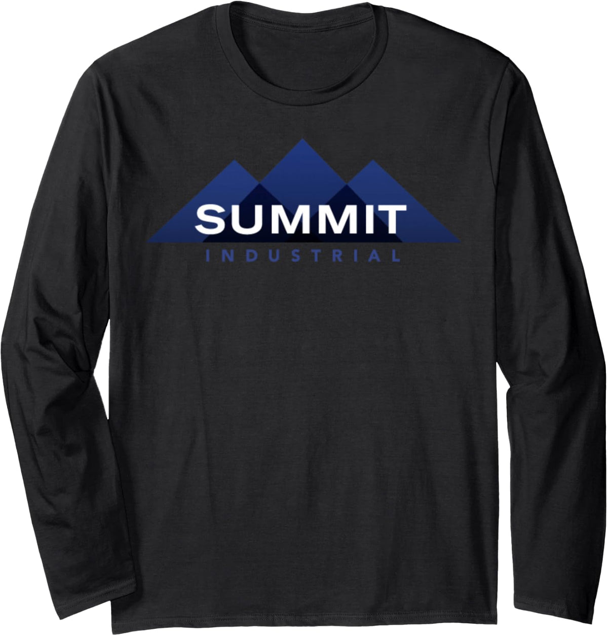 Construction Long Sleeve T-Shirt - Adult Unisex Black