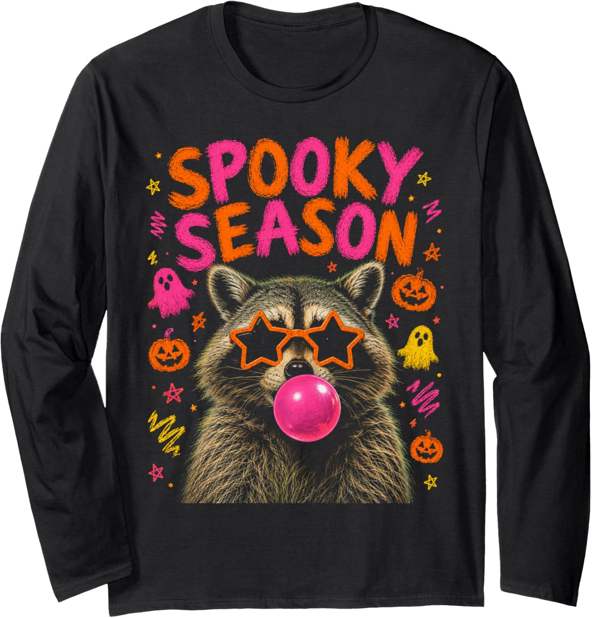 Long Sleeve T-Shirt - Adult Unisex Black