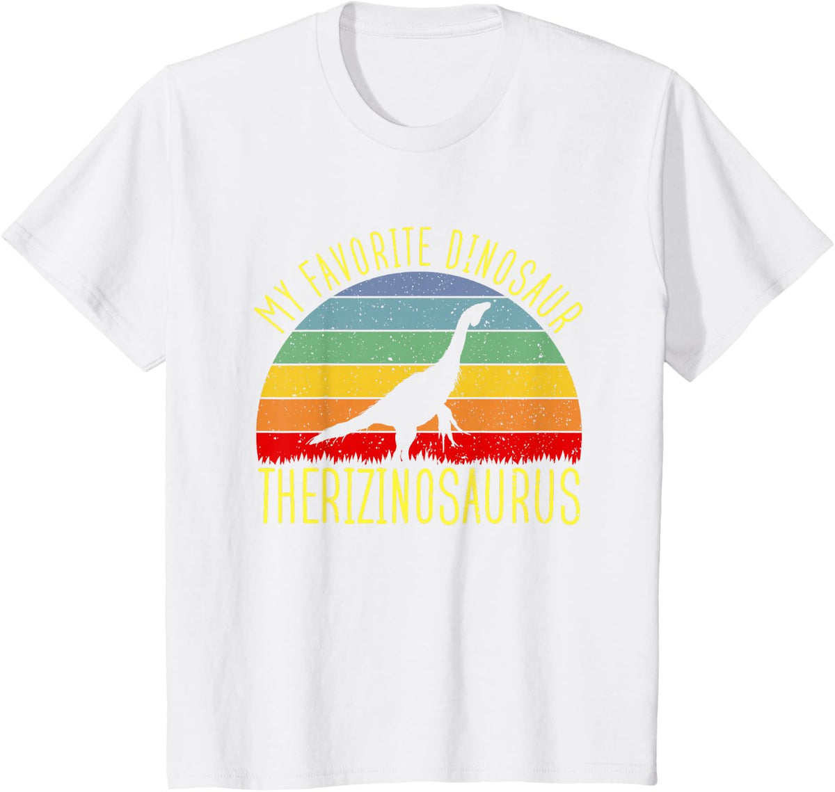Therizinosaurus Is My Favorite Dinosaur Tees T Shirts For Dino Lovers - White