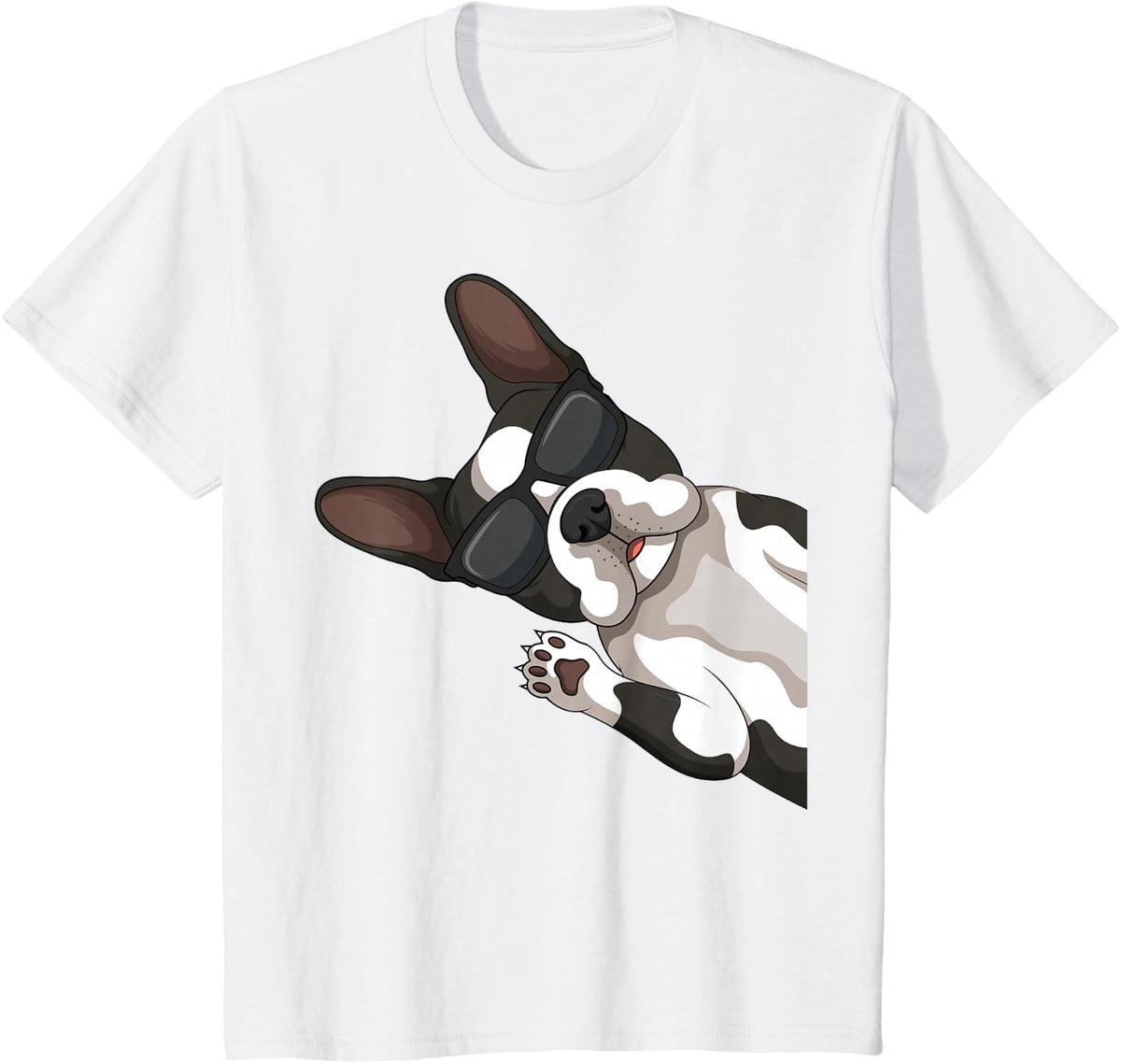 Boston Terrier Dogs T-Shirt - White