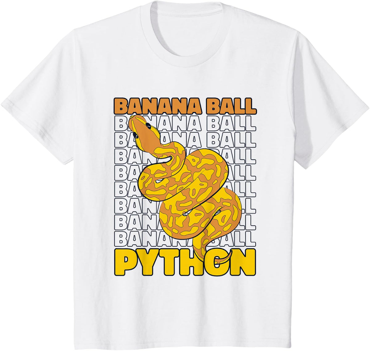 Banana Ball Python Pythonidae Snake Owner Banana Ball Python T-Shirt - White