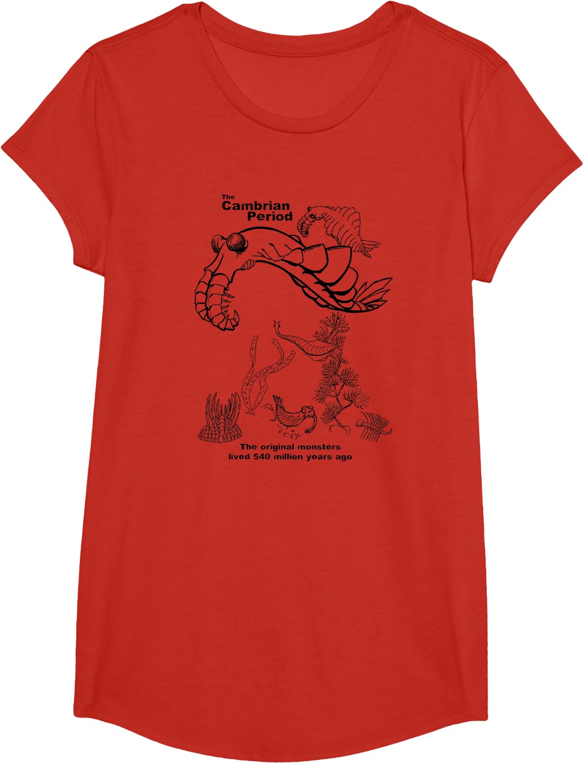 Cambrian T-Shirt - Girls Red