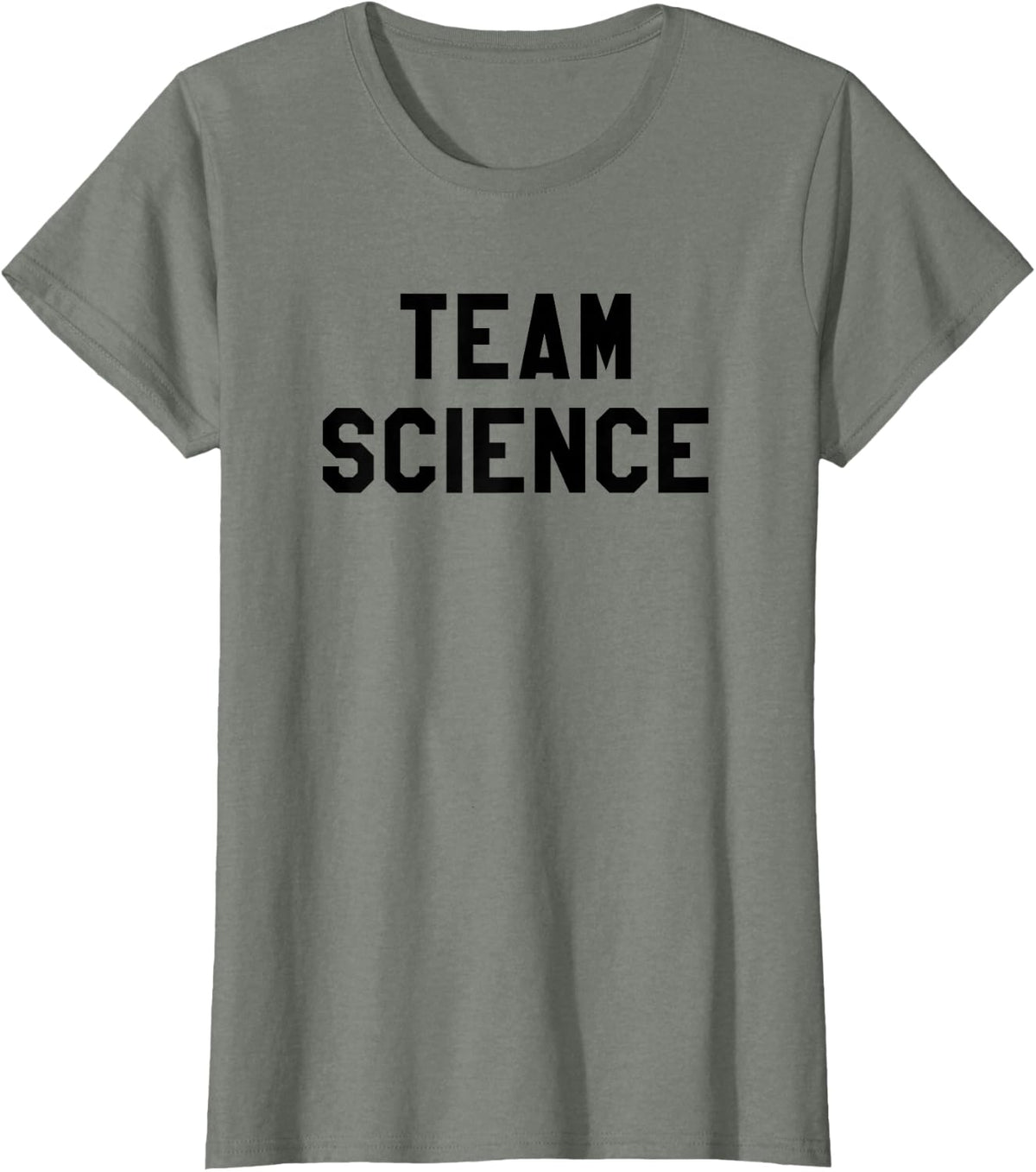 Team Science Teacher Chemistry Nerd STEM Funny Science Lover T-Shirt - Olive Heather