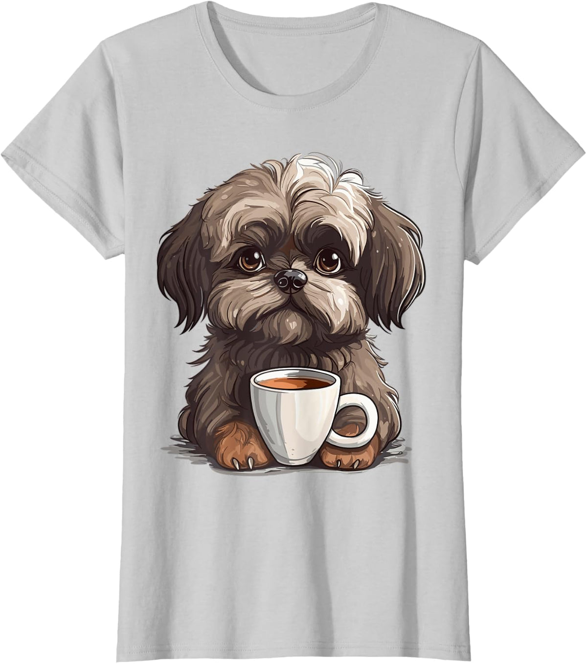Bolonka Zwetna Puppies Dog Bolonka Owner Dogs Mom Bolonka T-Shirt - Silver Grey