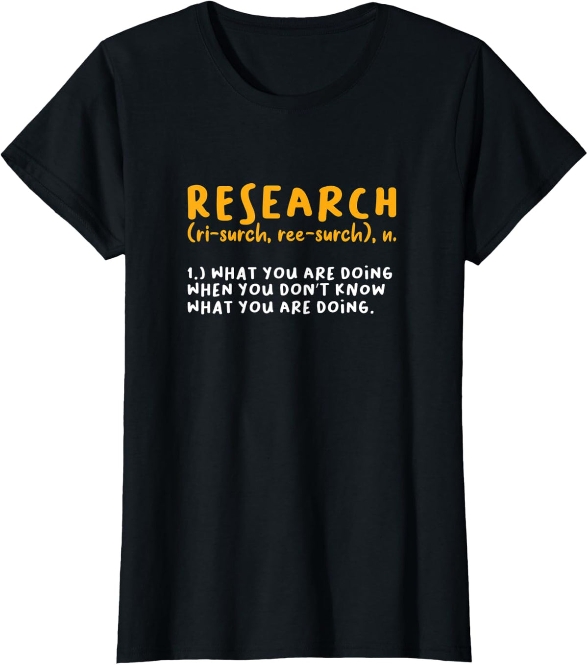 Forensic Science Research Definition Evidence Criminalistics T-Shirt - Black