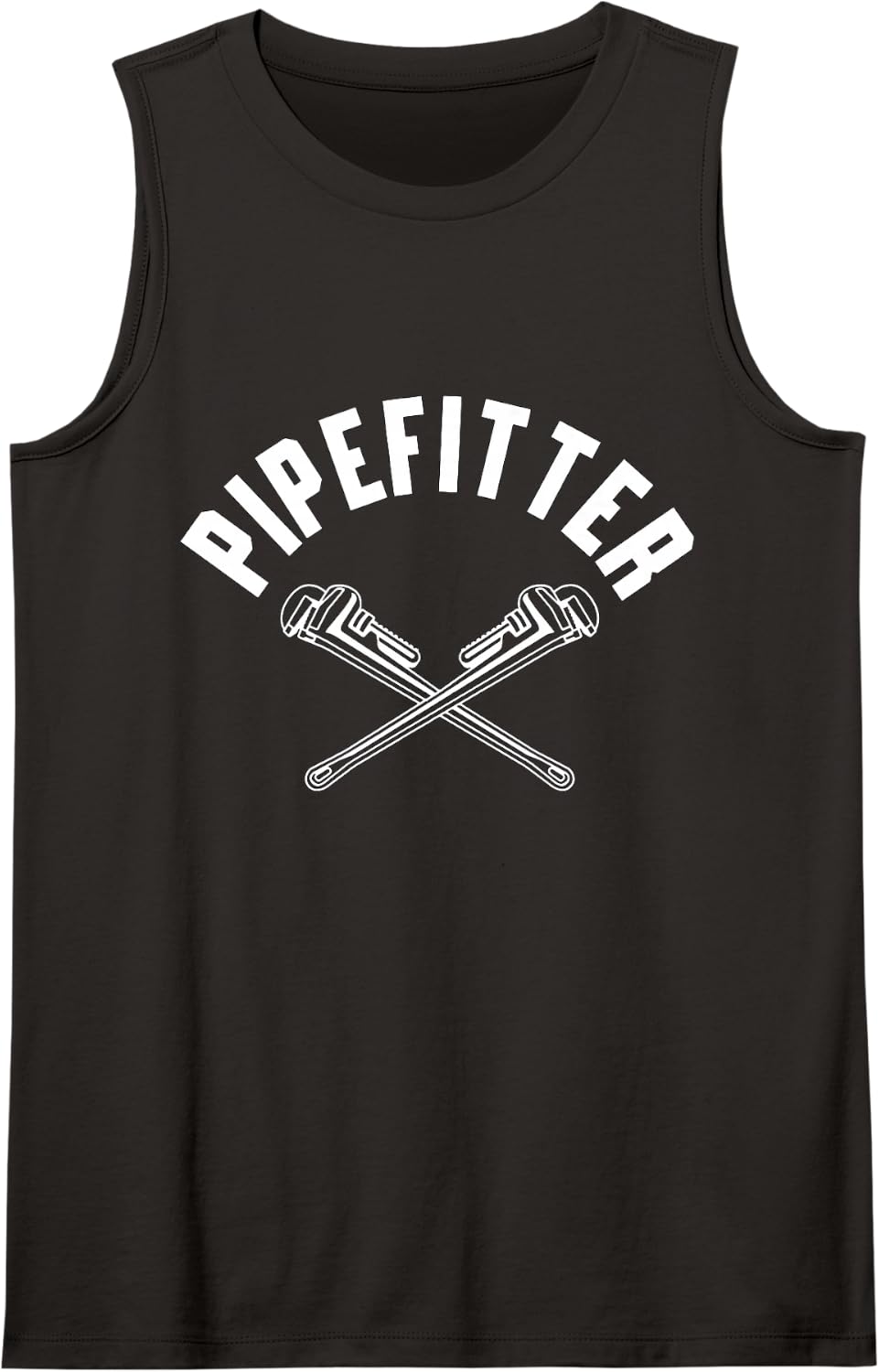 Pipefitter Sleeveless Tank Top - Black