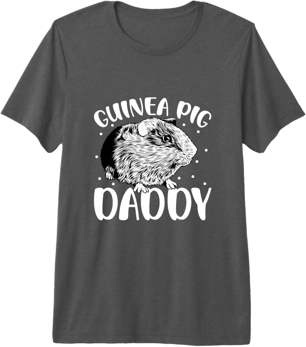Guinea Pig Lover - Guinea Pig Daddy Premium Tri-Blend T-Shirt - Grey