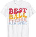 Best Ball Python Dad Ever Snake Lover Snake Dad T-Shirt - White