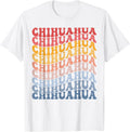 Chihuahua Dog Groovy T-Shirt - White
