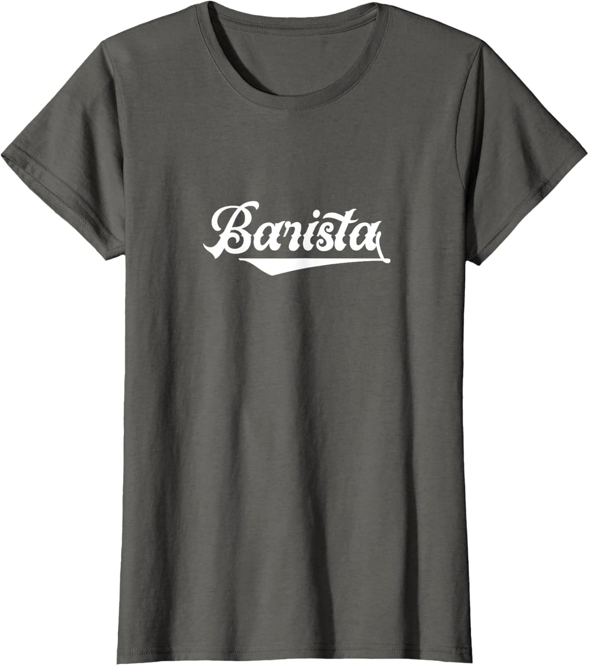 Barista Coffeemaker Baristas Espresso Coffee T-Shirt - Asphalt Grey
