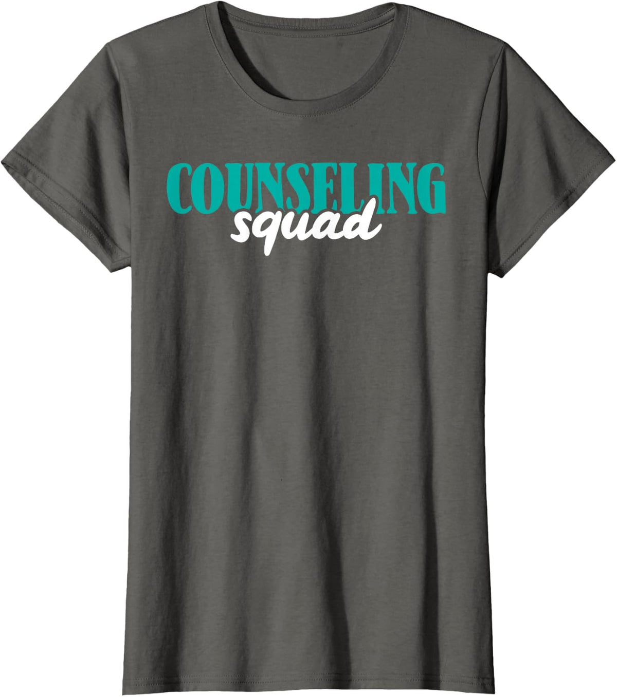 Counseling Squad Guidance Counselor School Counselor T-Shirt - Asphalt Grey