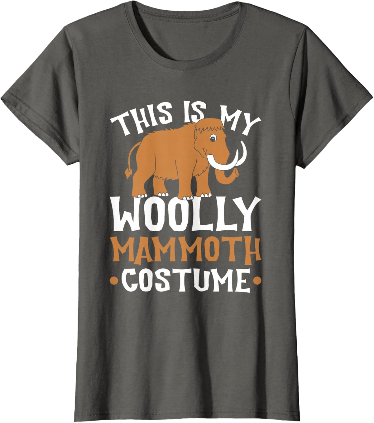 Woolly Mammoth Costume T-Shirt - Asphalt Grey