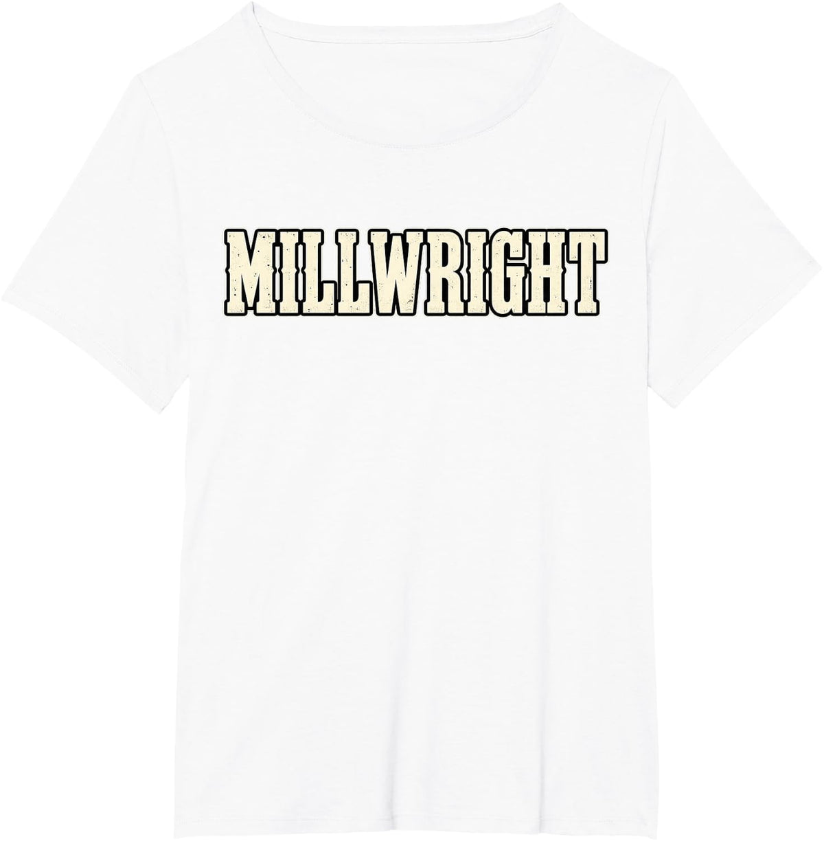 Millwright Lazy Halloween Costume T-Shirt - White