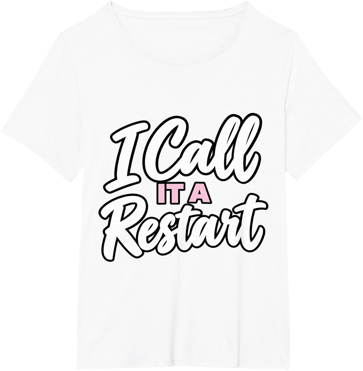 Line Dancing I Call It A Restart Instructor Dance Lover T-Shirt - White