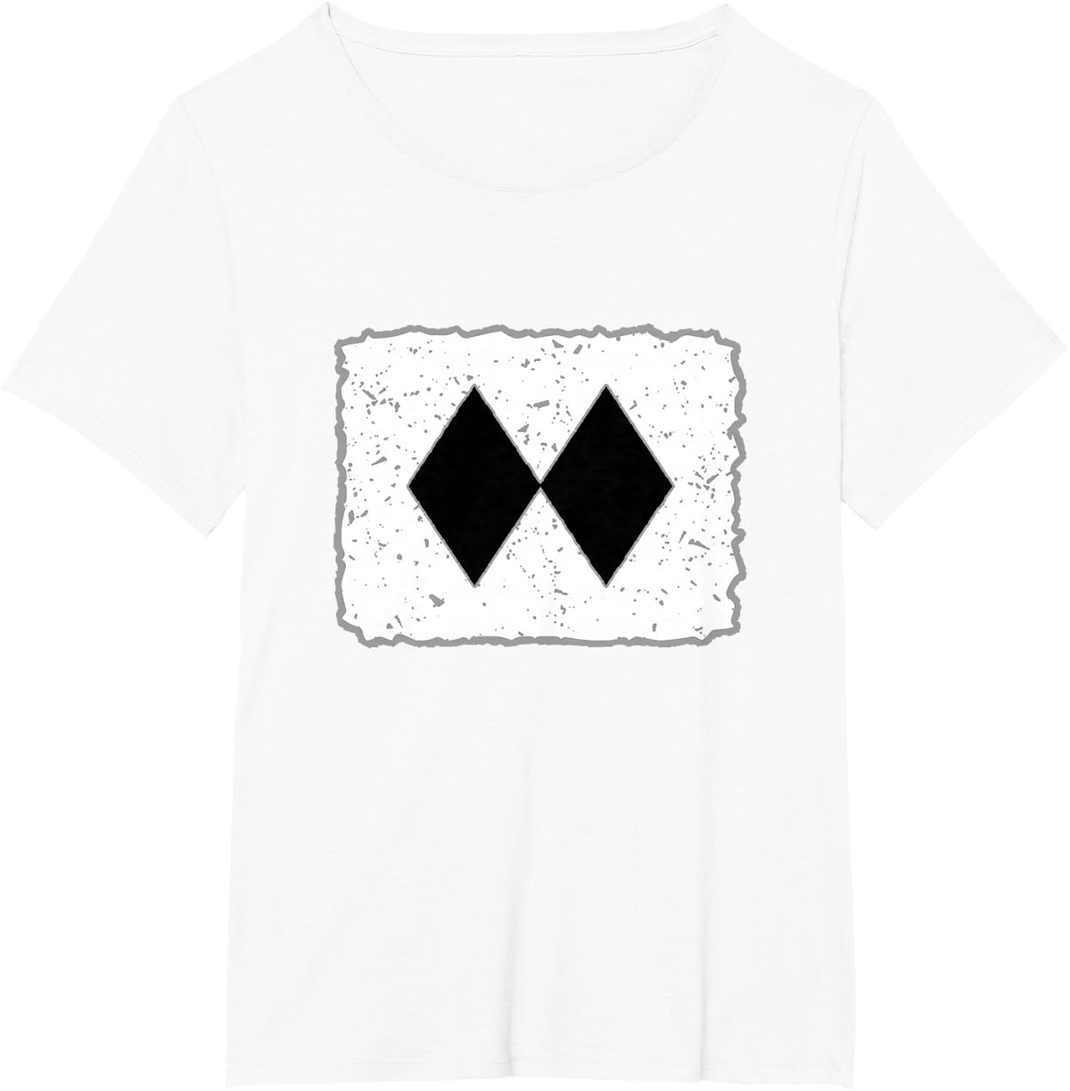 Funny Double Black Diamonds Ski Snowboard Skiing Skiers Gift T-Shirt - White