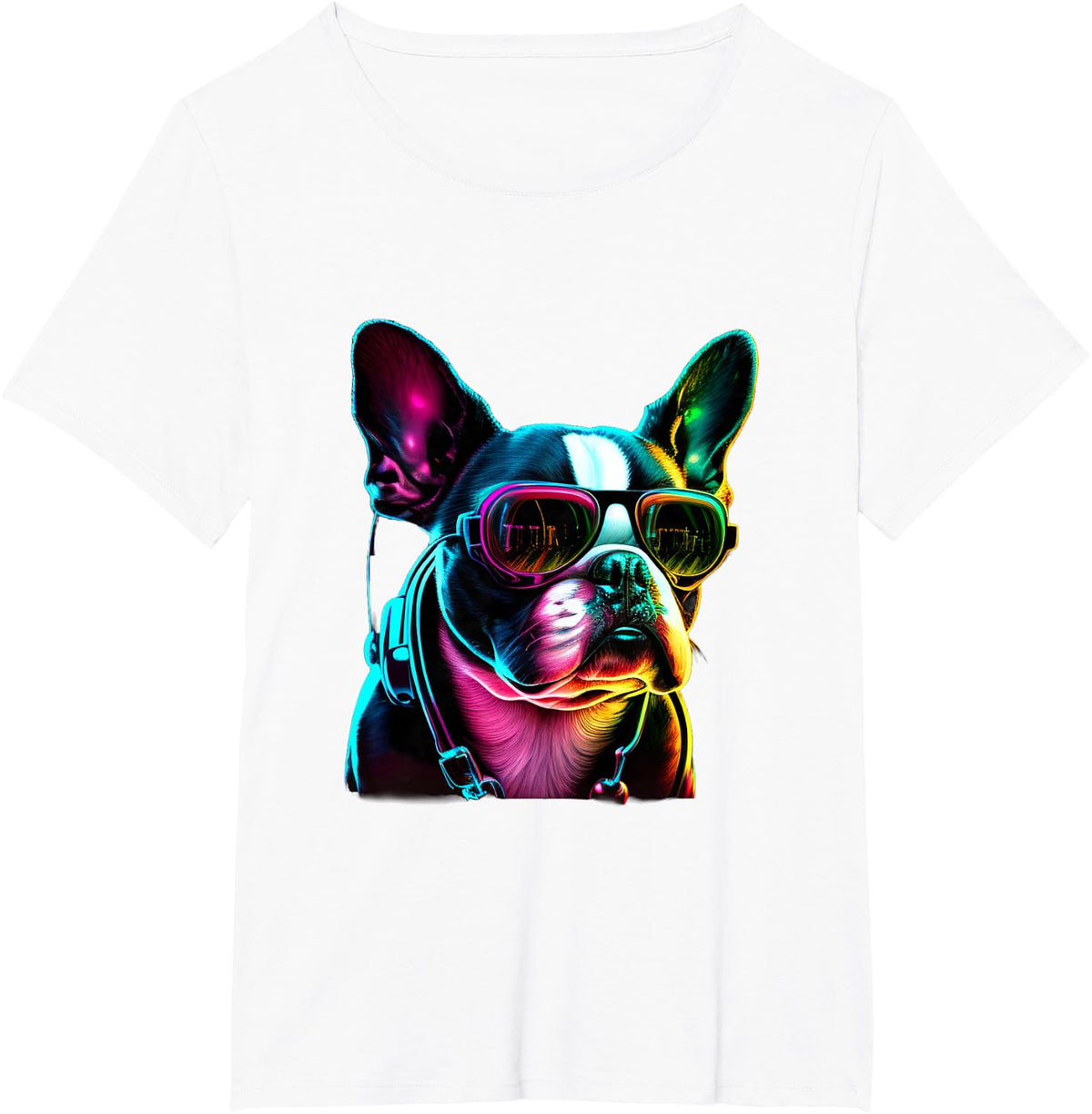 Boston Terrier Dogs Boston Terriers T-Shirt - White