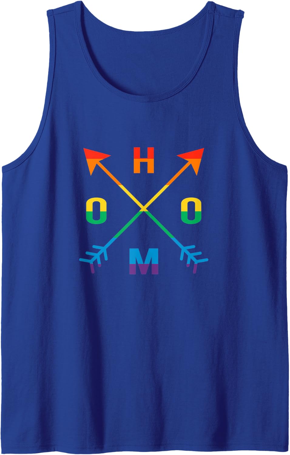 Homo Gay Pride Arrows Lgtb Tank Top - Royal Blue