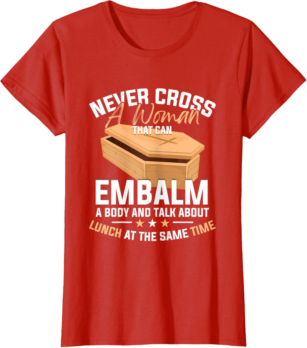 Corpse Undertaker Embalming a Corpse Embalmer T-Shirt - Red