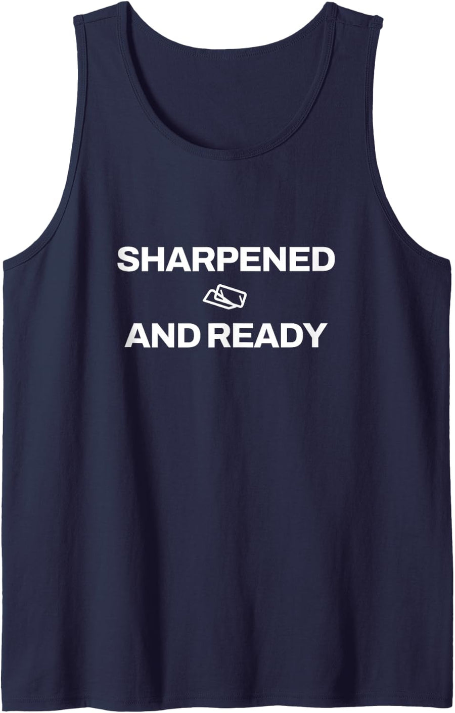 Crayon Art Teacher Kindergarten Preschool Coloring Fun Sleeveless Tank Top - Navy Blue